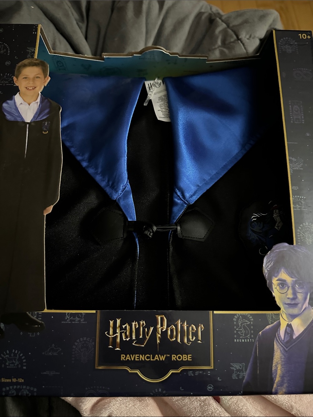Warner Bros. Ravenclaw Collectible Box — Blue and Bronze Accents